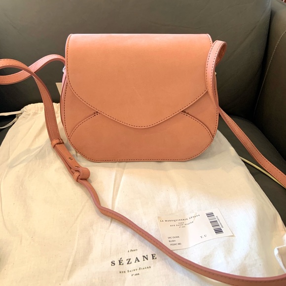 Sezane Handbags - Brand new Sezane Olivia Bag in Blush NWT